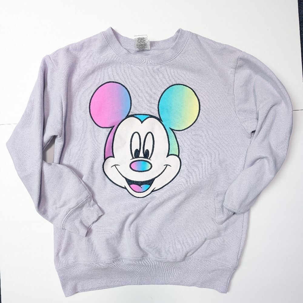 Disney Mickey Purple Sweatshirt
